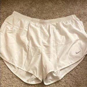 Nike athletic shorts with zipper